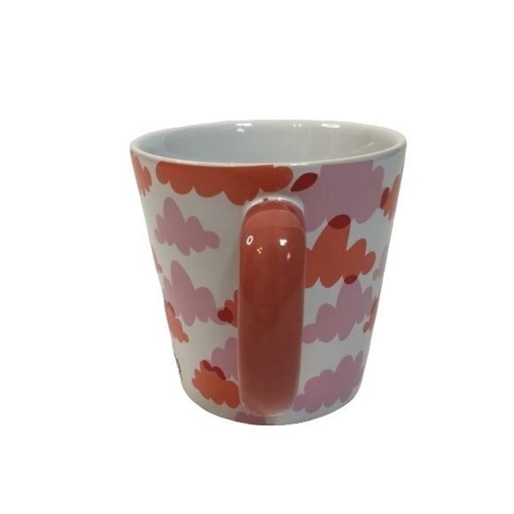 Coffee Mug Good Morning Orange Pink Cloud Coffee Tea Cup Bright Happy - Picture 5 of 6